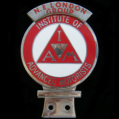 Institute of Advanced Motorists Car Badge
