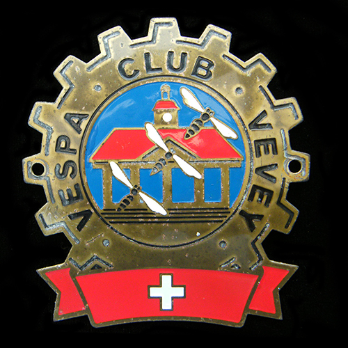 Vespa Club badge non-UK