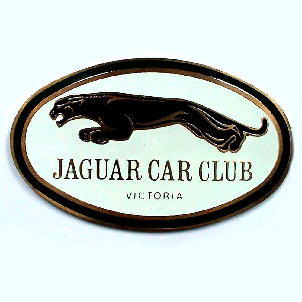 Jaguar Car Club Victoria Car badge