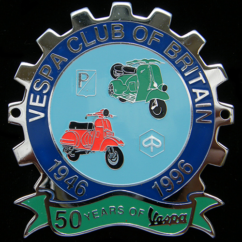 Vespa Club of Britain Badge