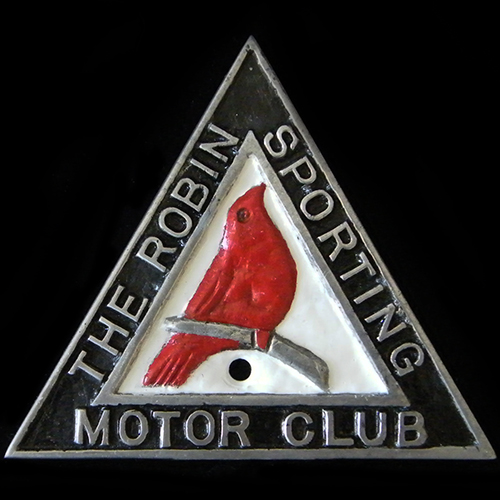 Robin Sporting Club Car Badge