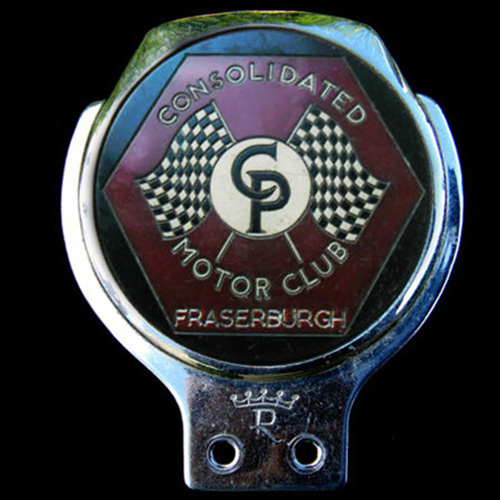Consolidated Motor Club Car Badge