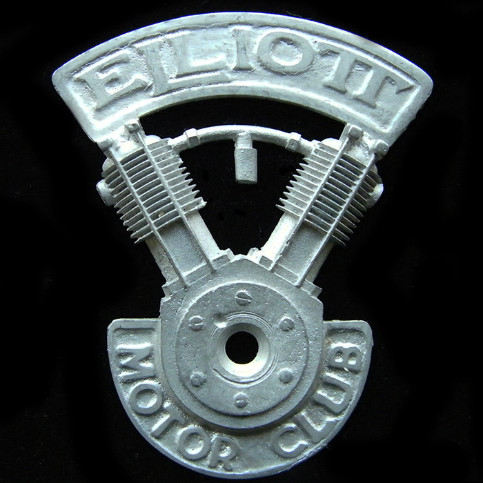 Elliott Motor Club car badge