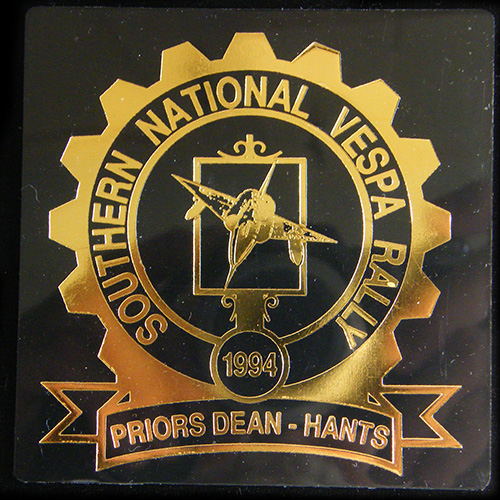 Vespa Club badge