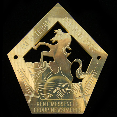 Kent Messenger Car Badge