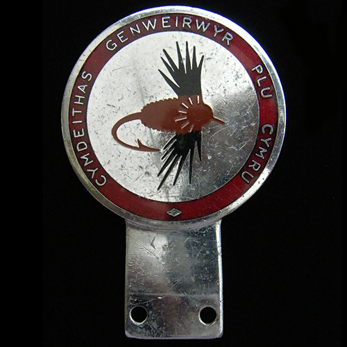 Fly Anglers Society of Wales Car Badge