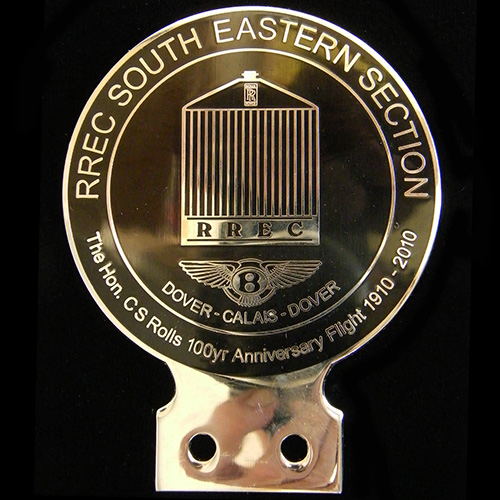 Rolls Royce Enthusiasts ClubSouth Eastern Section Car Badge