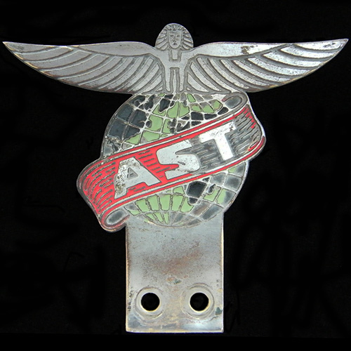 A.S.T. car badge