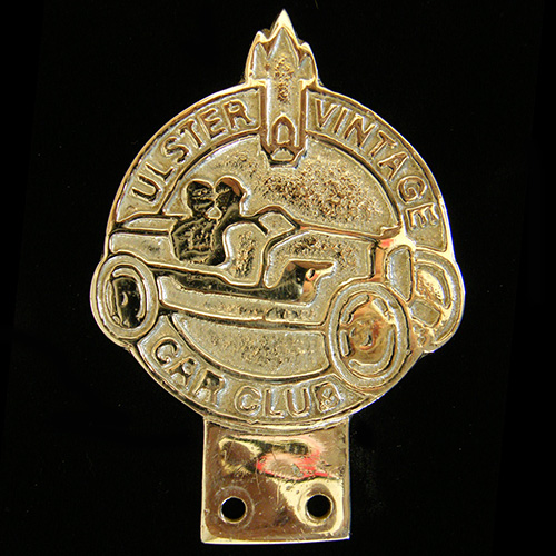 Ulster Vintage Car Club car badge
