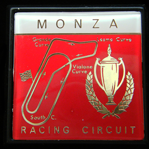 Monza Racing Circuit car badge