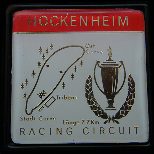 Hockenheim  Racing Circuit car badge
