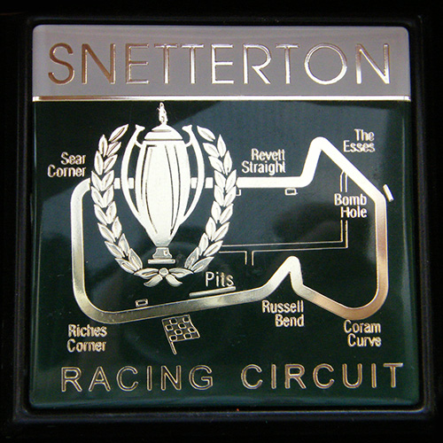 Snetterton  Racing Circuit car badge