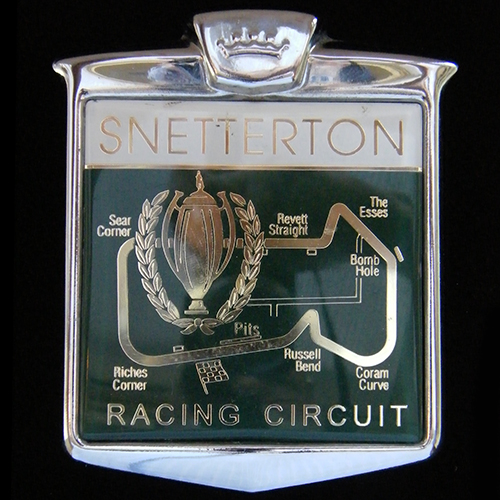 Snetterton  Racing Circuit car badge