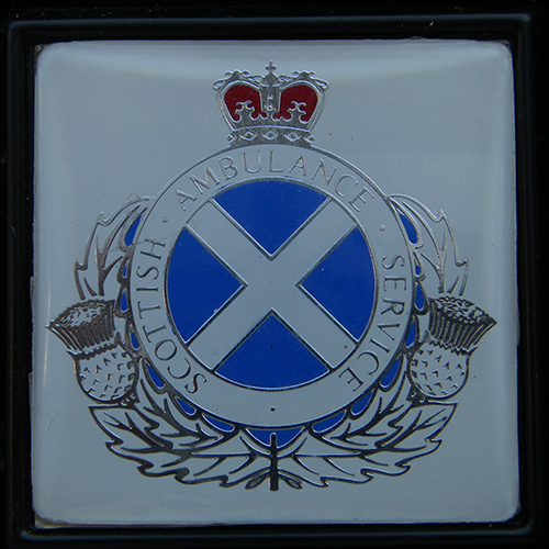 Scottish Ambulance Service car badge