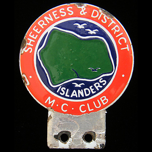Sheerness & District Motor Cycle Club badge