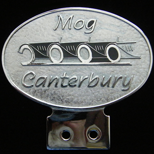 Morgan Owners Group Canterbury Car Badge