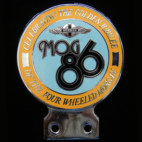 Morgan MOG 1986 Car Badge Car Badge