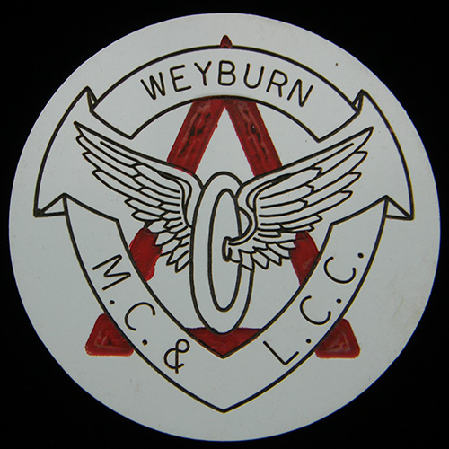 Weyburn Motor Cycle & Light Car Club badge