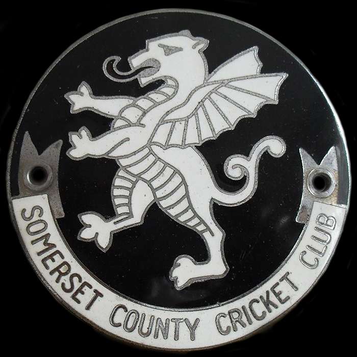 Somerset County Cricket Club car badge