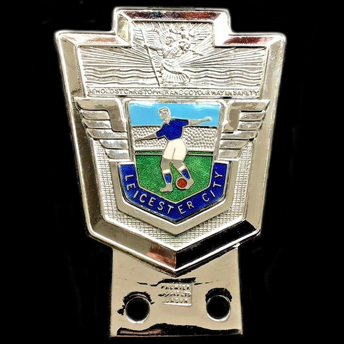 Leicester City Football Club car badge