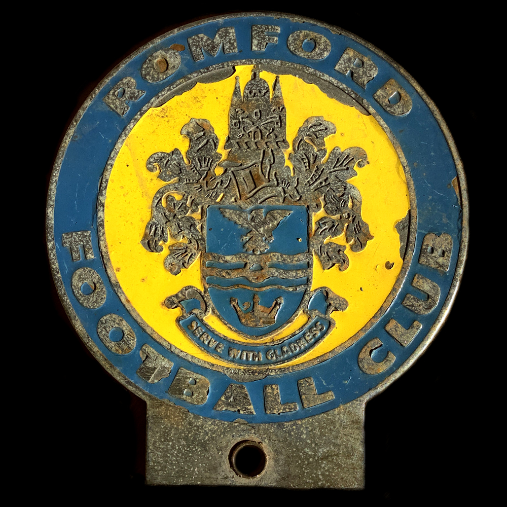 Romford Football Club car badge