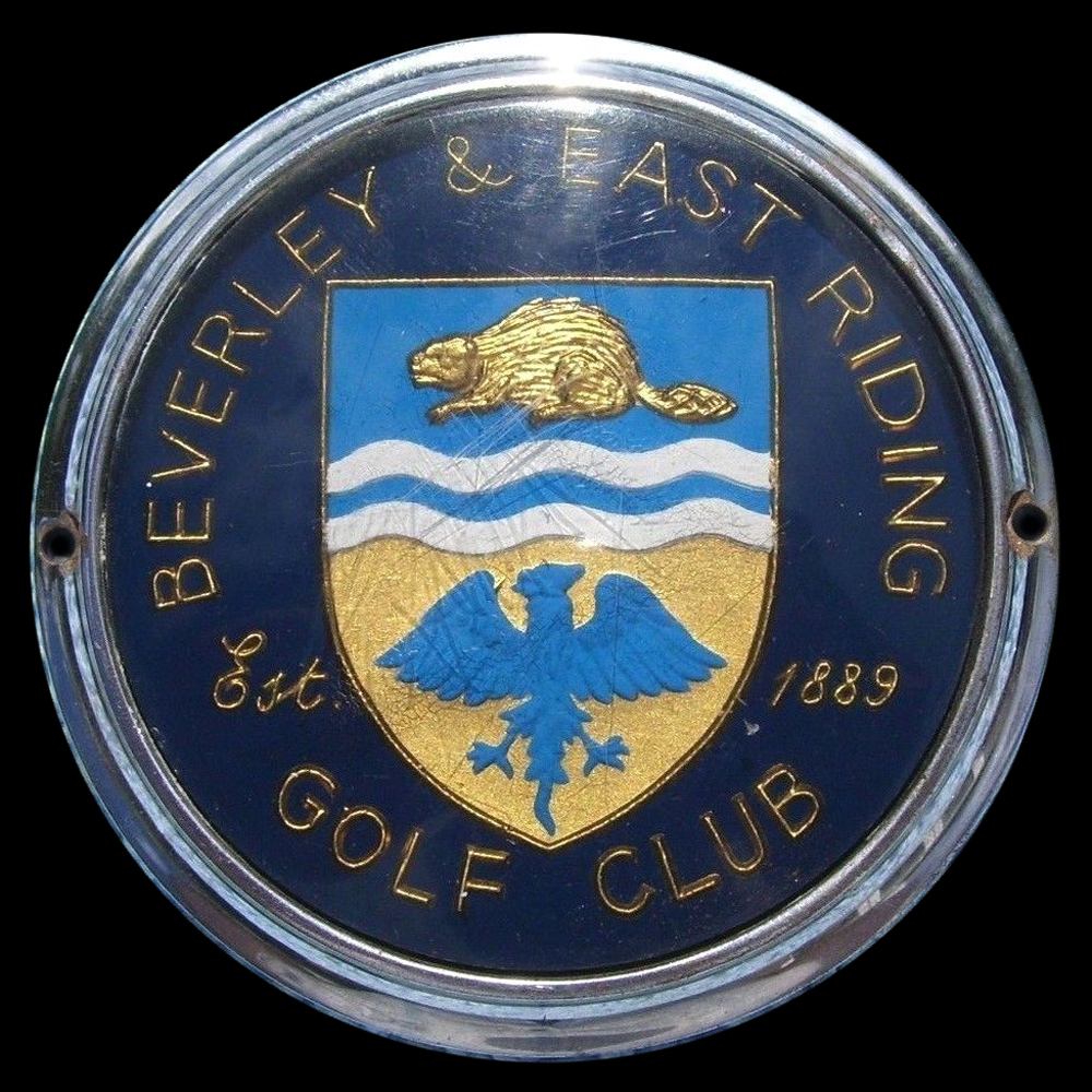 Beverley & East Riding Golf Club car badge