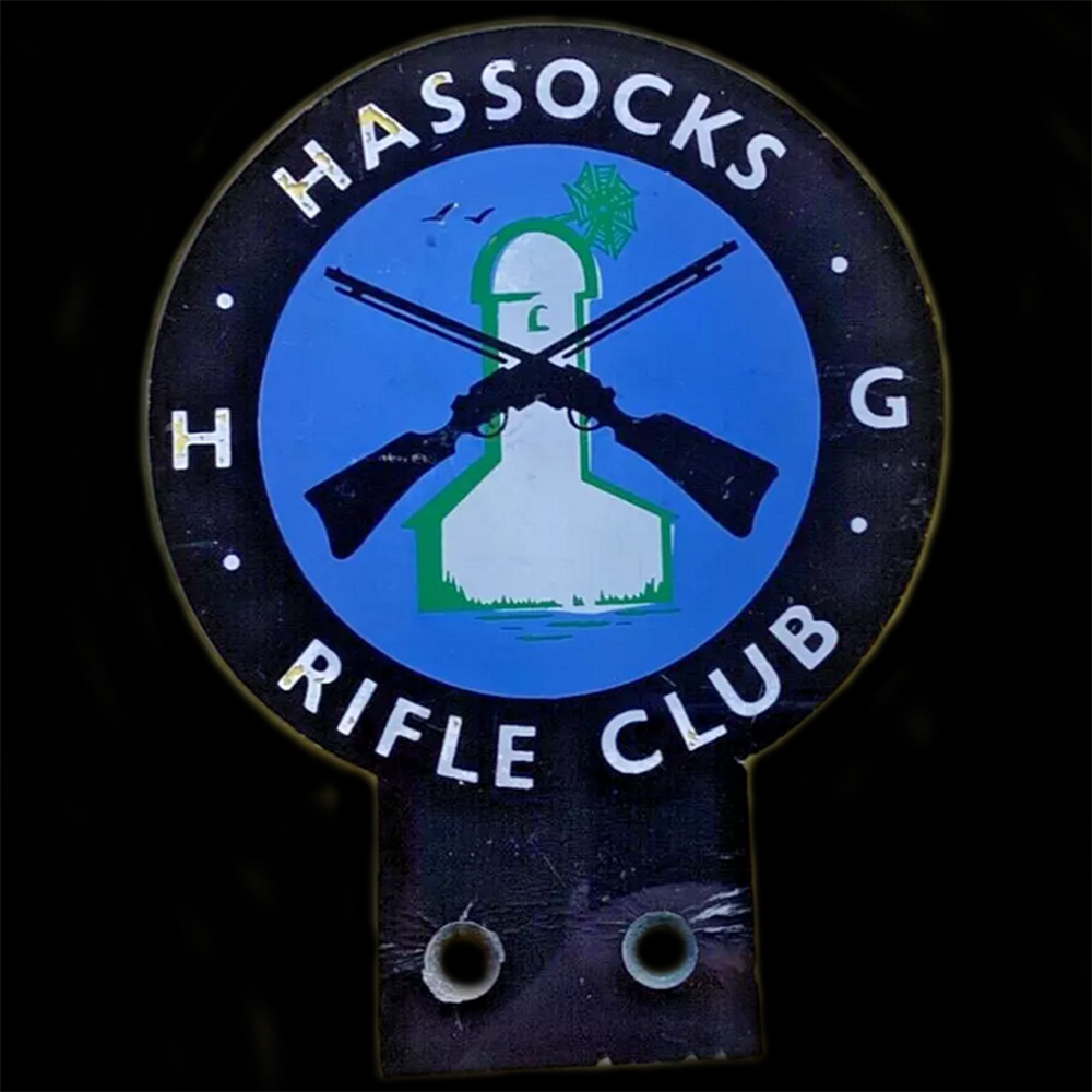 Hassocks Rifle Club car badge