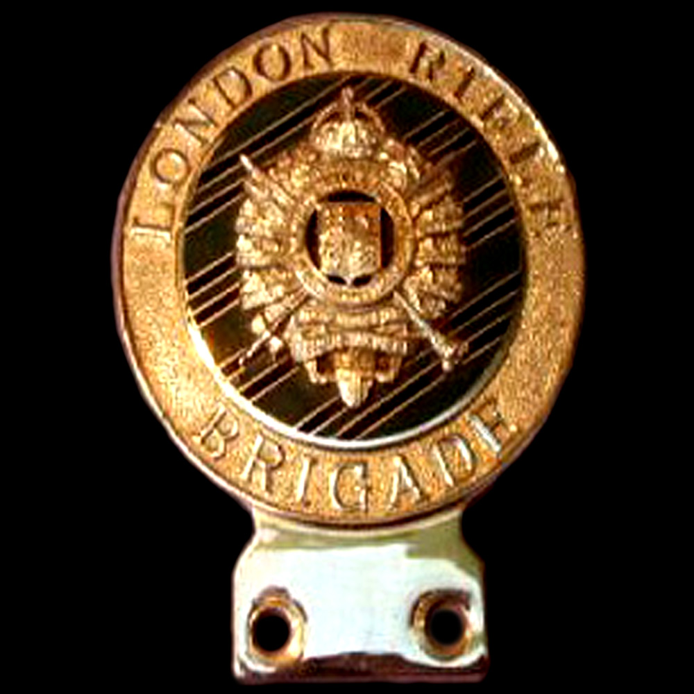 London Rifle Brigade car badge
