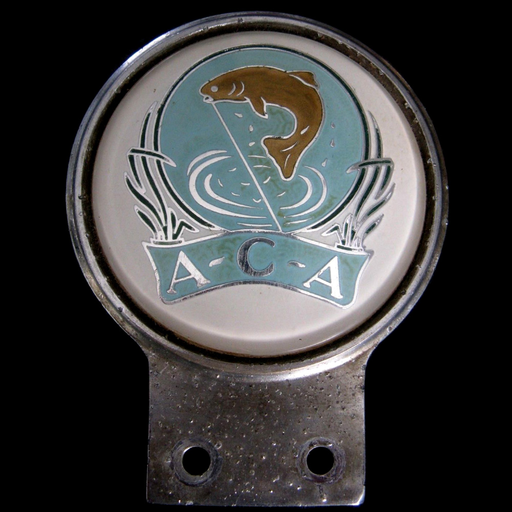 Anglers Cooperative Association car badge
