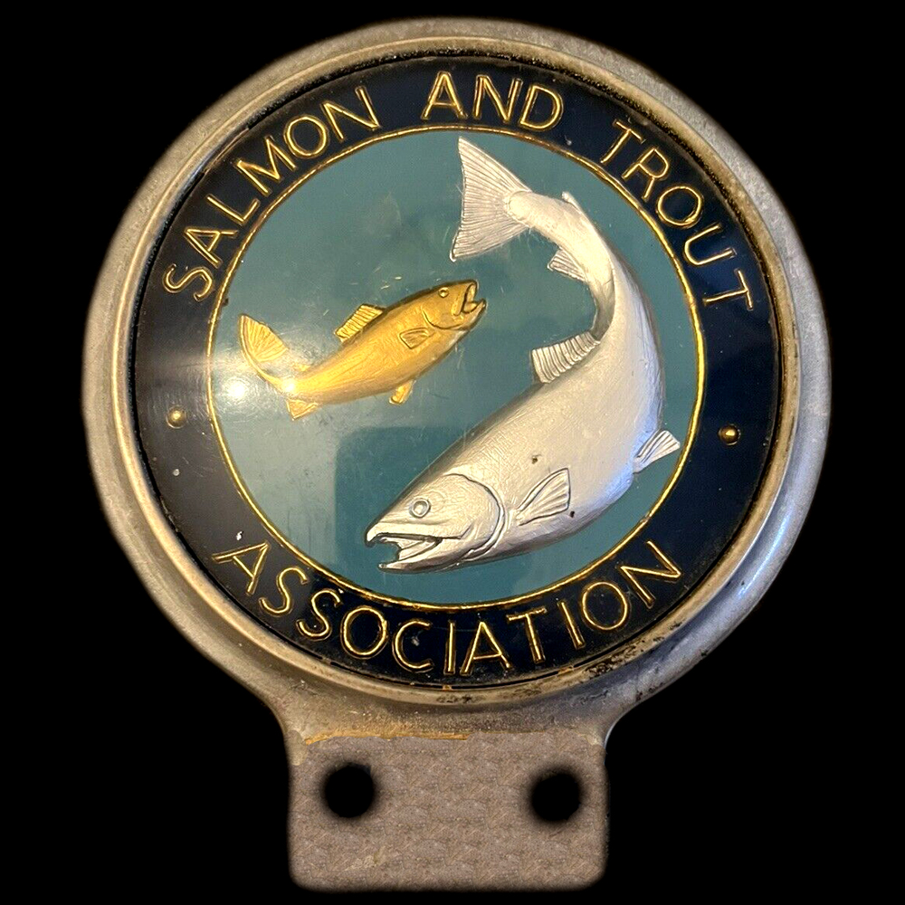 Angling Salmon & Tout Association car badge