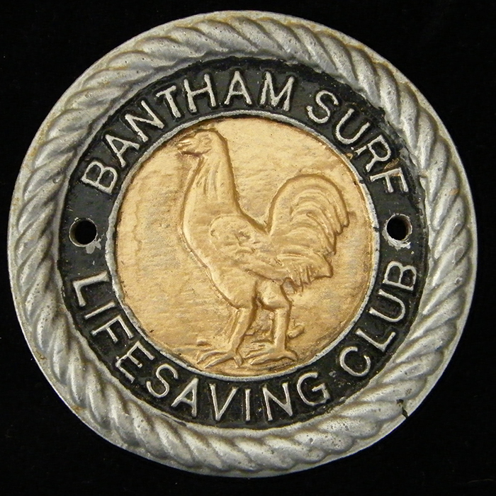 Bantham Surf Lifesaving Club car badge