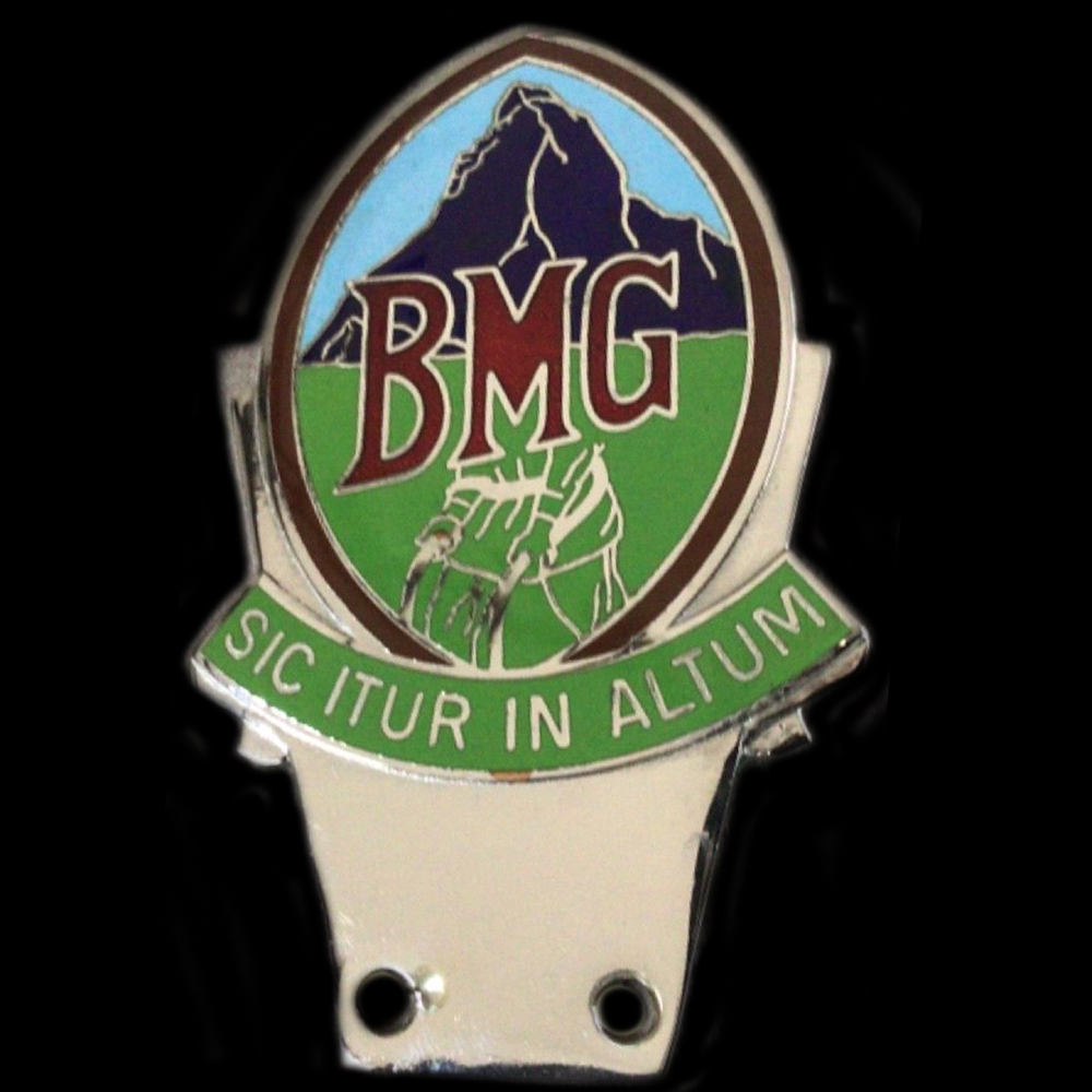 British Mountaineering car badge