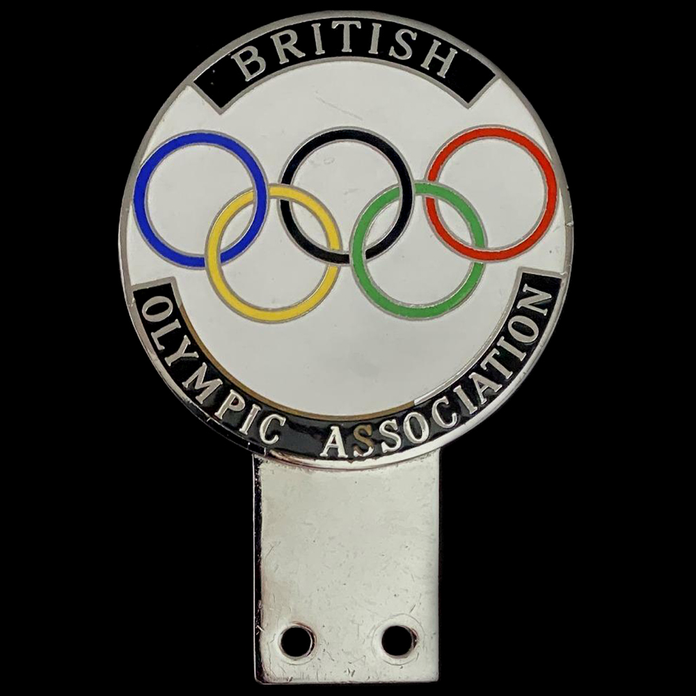 British Olympic Association car badge