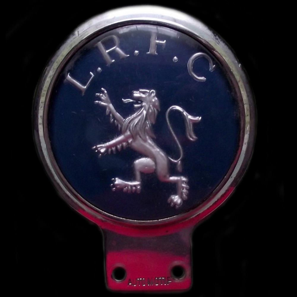 L. Rugby Football Club car badge