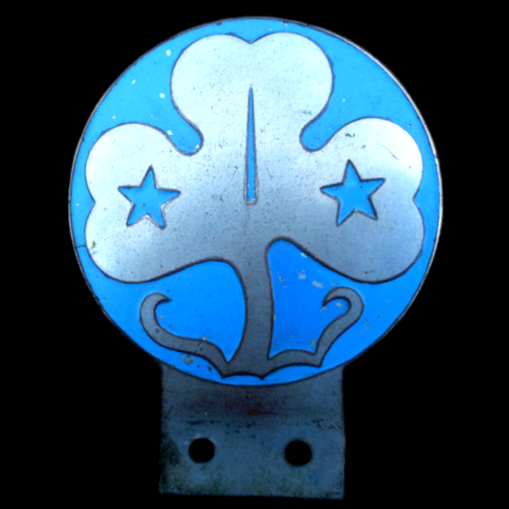 Scouting Girl Guide World Fellowship car badge