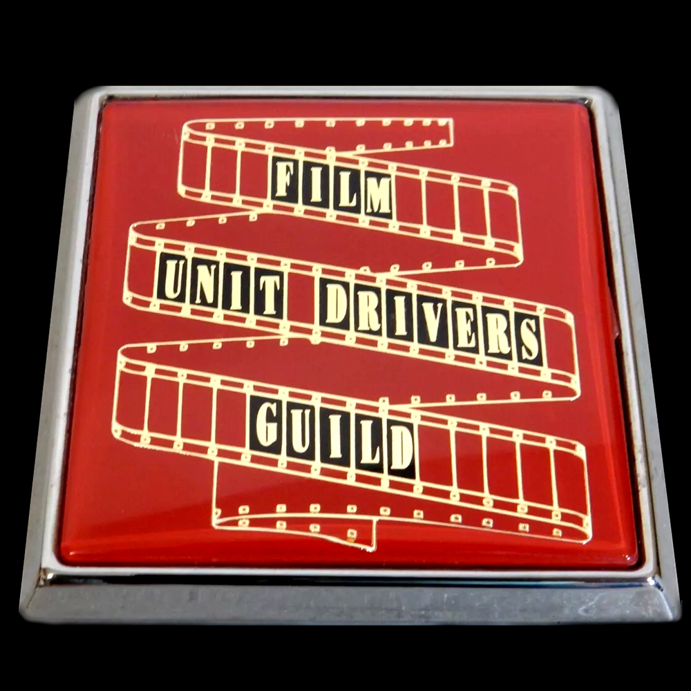 Film Unit Drivers Club car badge