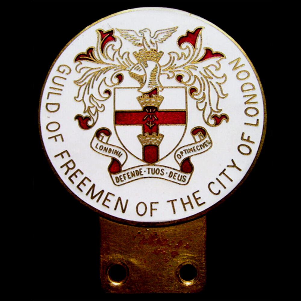 Guild of Freemen of the City of London car badge