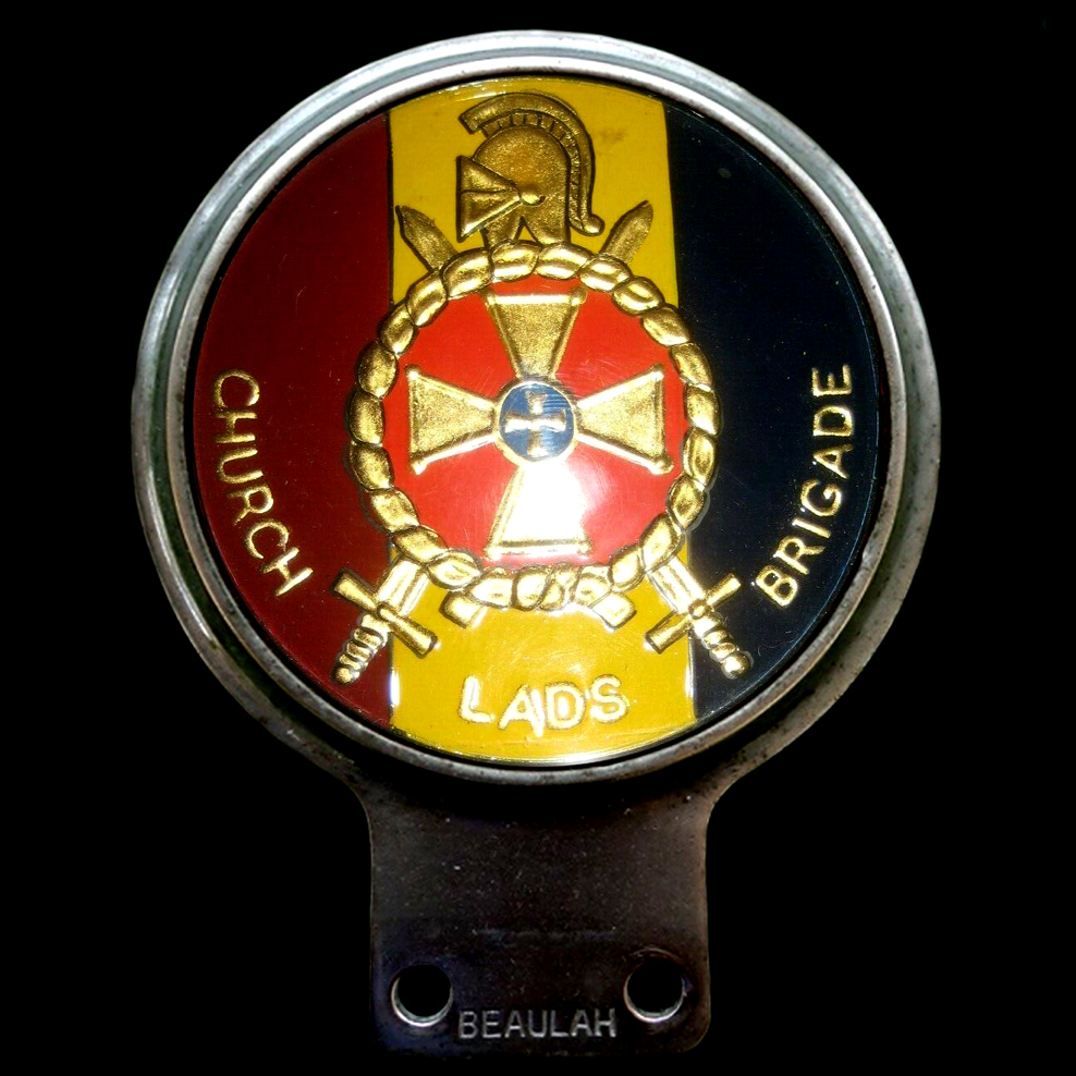 Church Lads Brigade  car badge