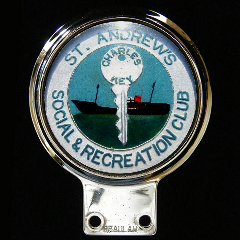  St Andrews Social & Recreation Club car badge
