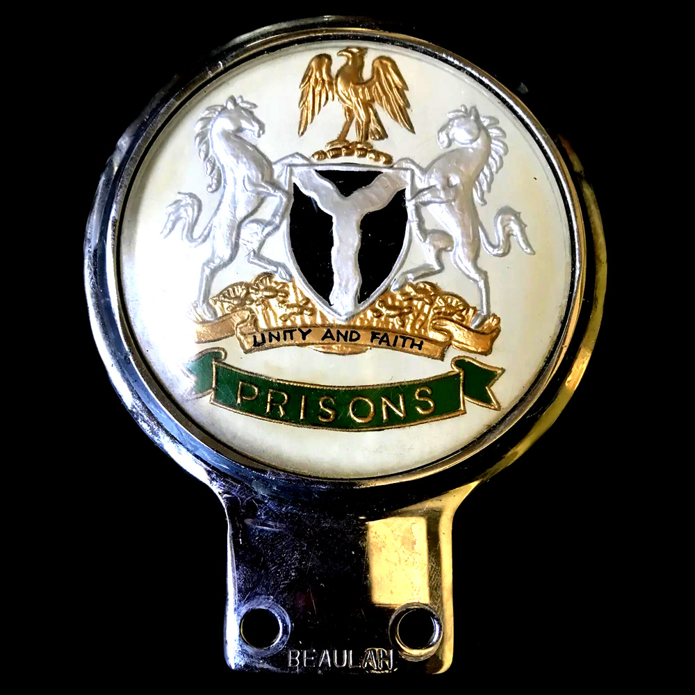 Prison Service Unity And Faith car badge