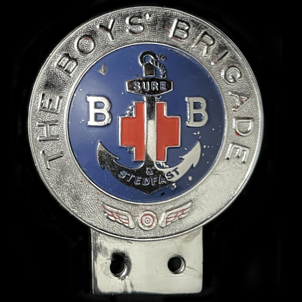 Boys Brigade car badge