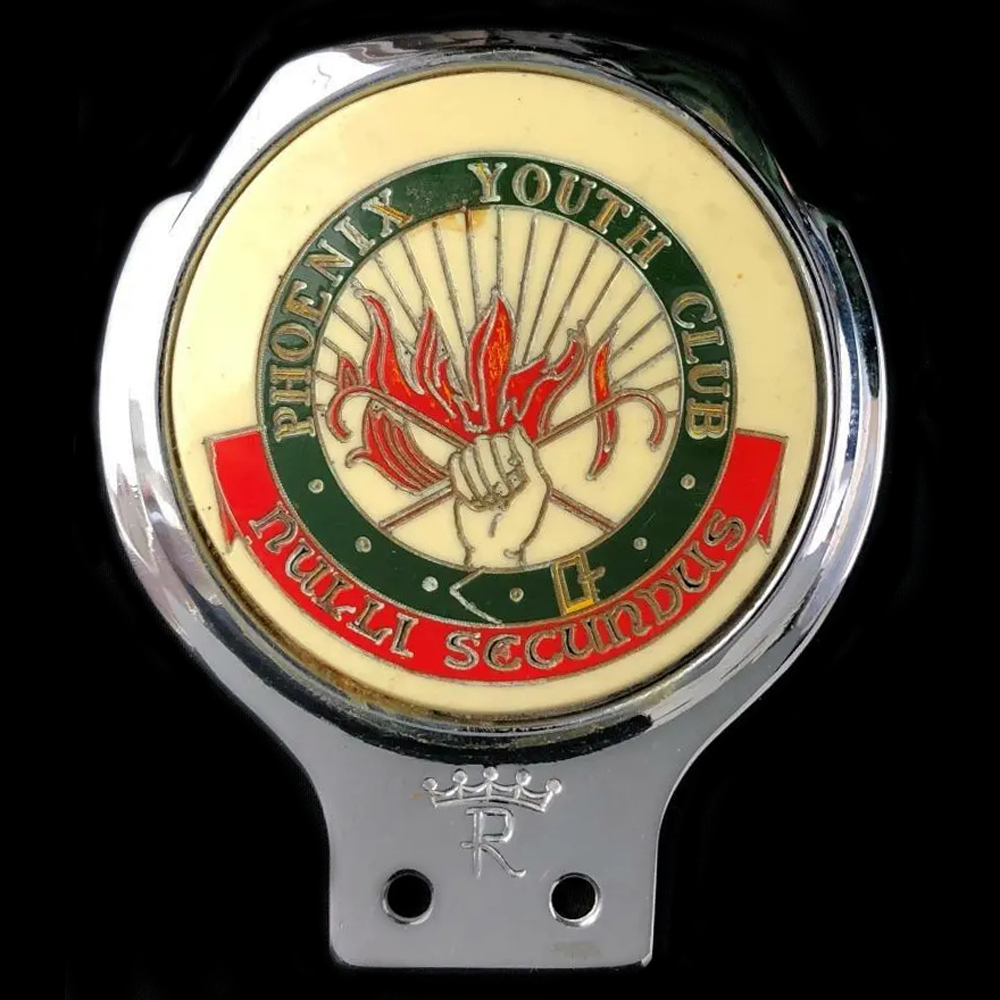  Phoenix Youth Club car badge