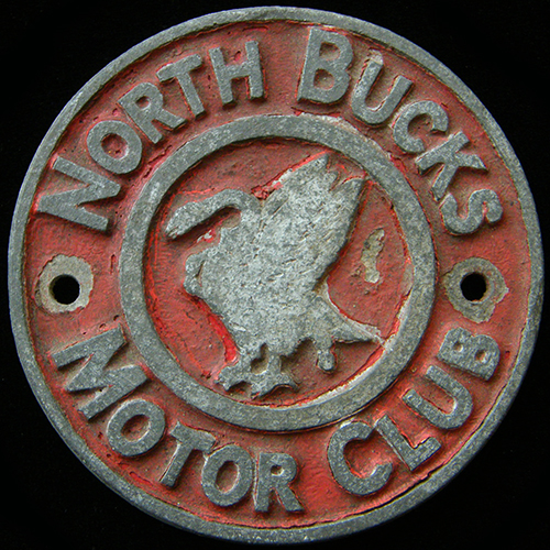 North Bucks Motor Club Car Badge