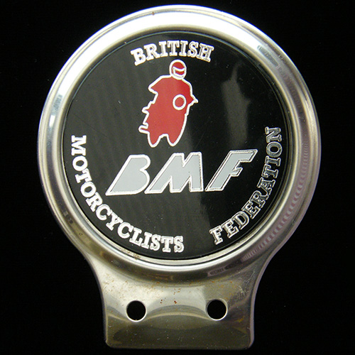 British Motorcyclists Federation Car Badge