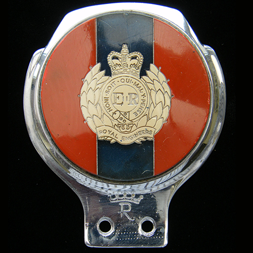 Royal Engineers car badge
