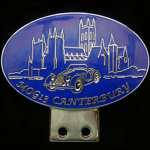 Morgan Canterbury Car Badge