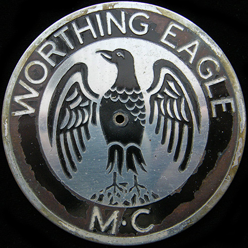 Worthing Eagle Motor Club Car Badge