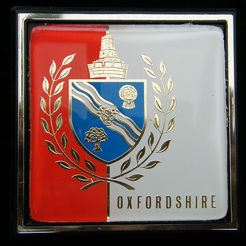 Oxfordshire car badge