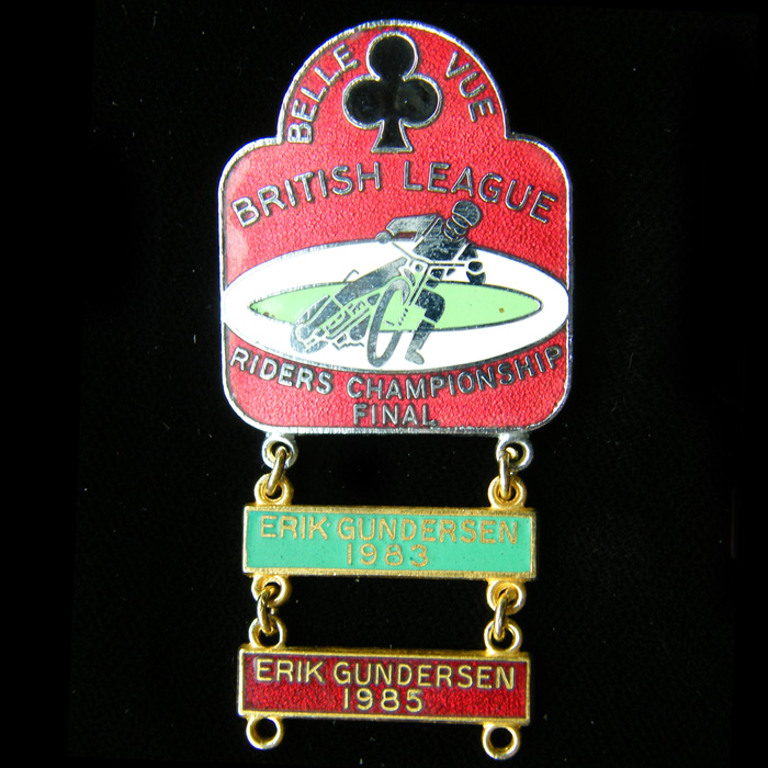British League Riders Championships Lapel Badge 6
