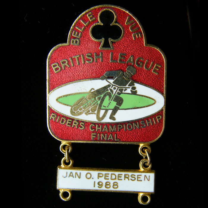 British League Riders Championships Lapel Badge 7